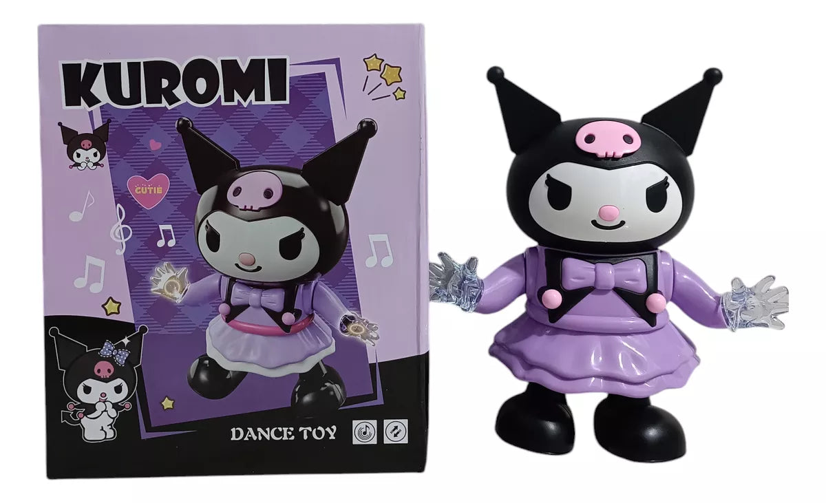 MUÑECA KUROMI BAILARINA CON LUZ Y SONIDO